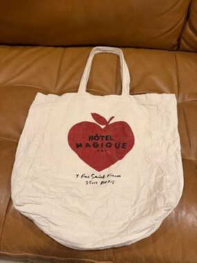 Sezane x Hotel Magique cotton tote bag